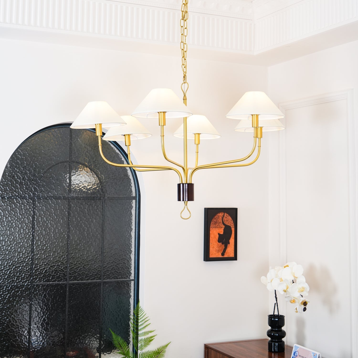 Griffin Staggered Tail Chandelier-Homelova