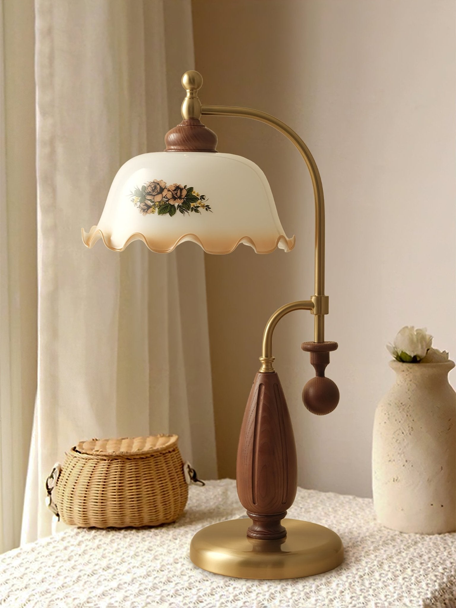 Heritage Bloom Table Lamp-Homelova