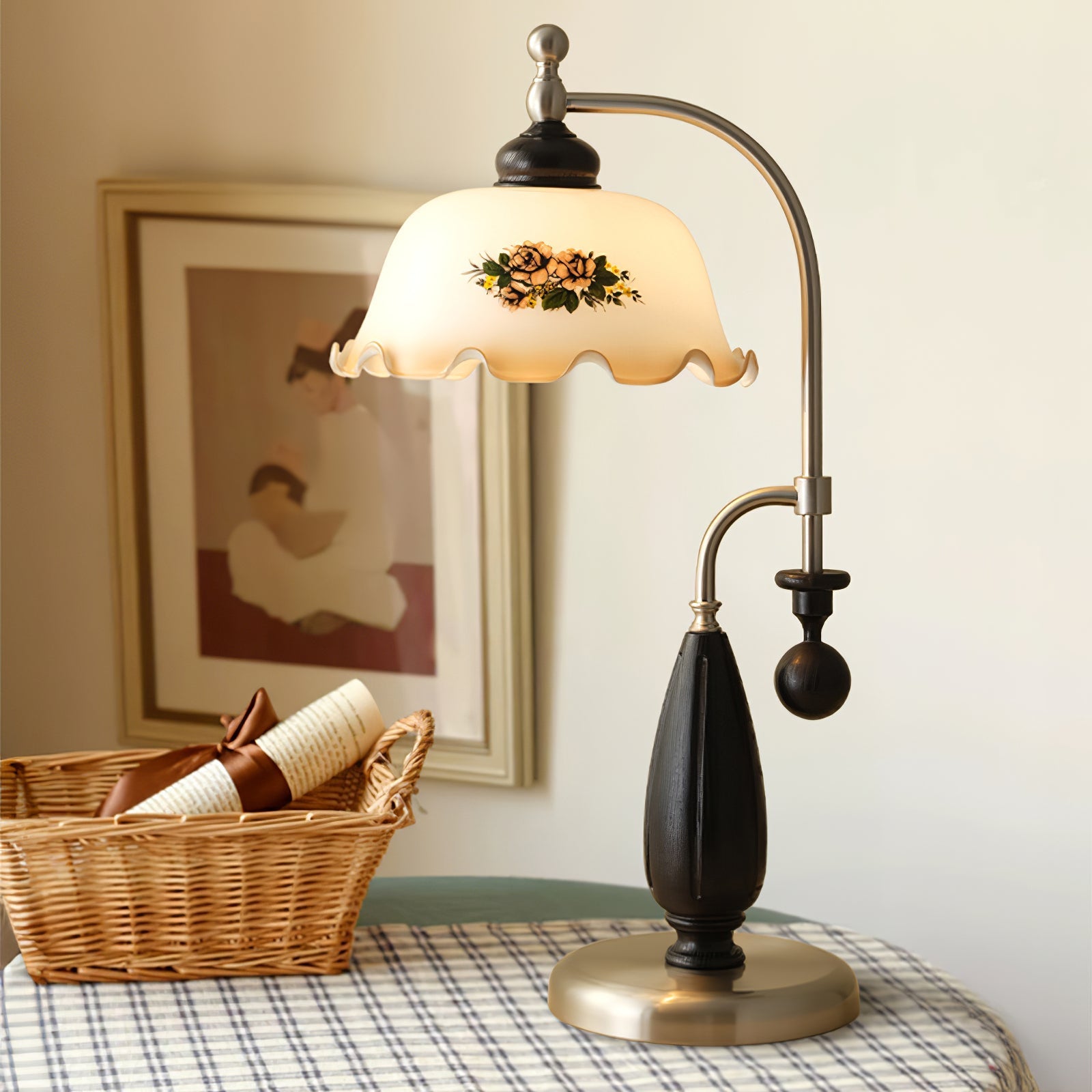Heritage Bloom Table Lamp-Homelova