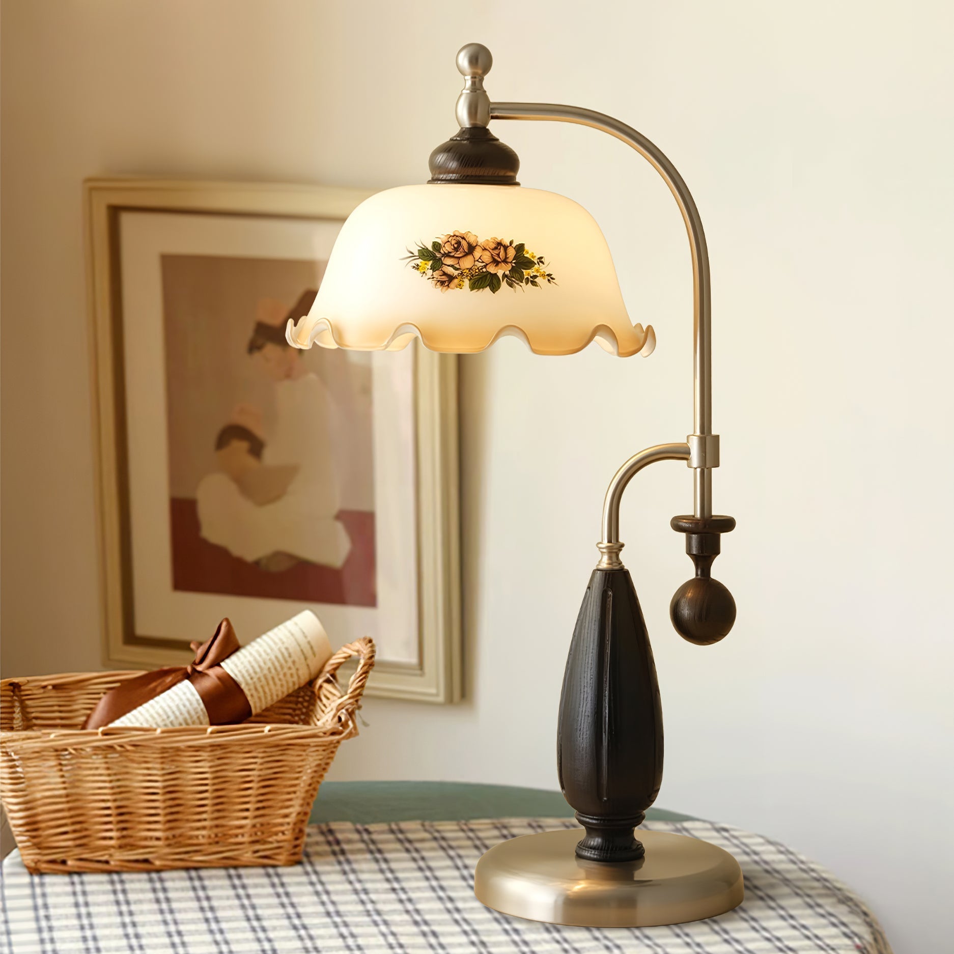Heritage Bloom Table Lamp-Homelova