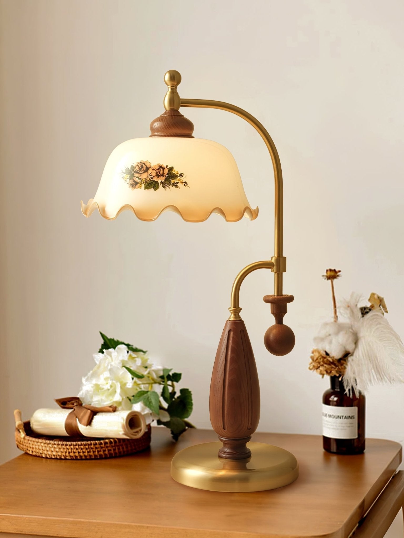 Heritage Bloom Table Lamp-Homelova