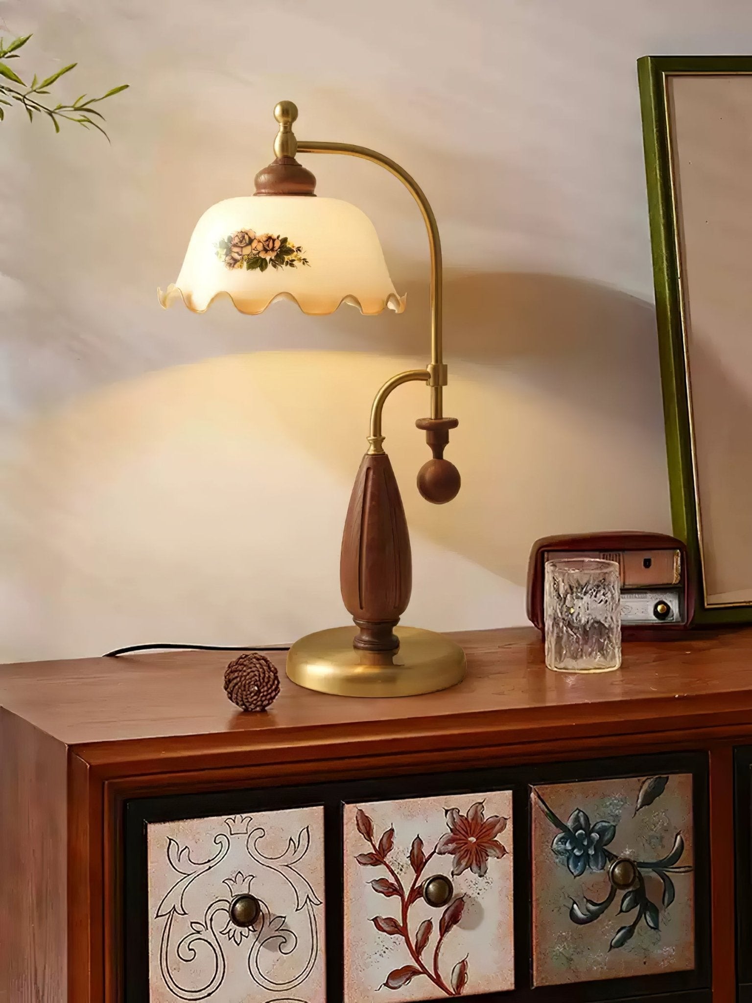 Heritage Bloom Table Lamp-Homelova