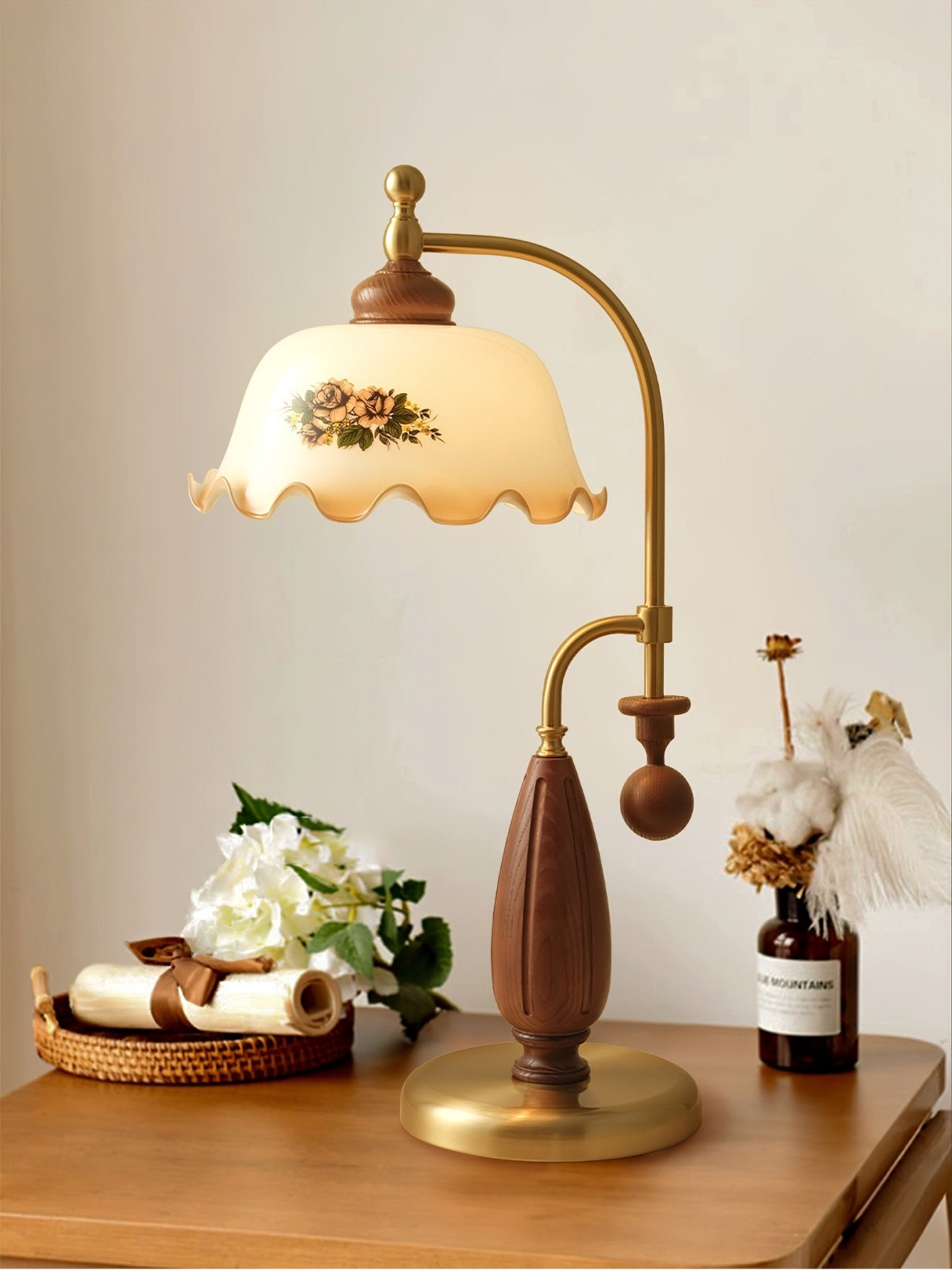 Heritage Bloom Table Lamp-Homelova