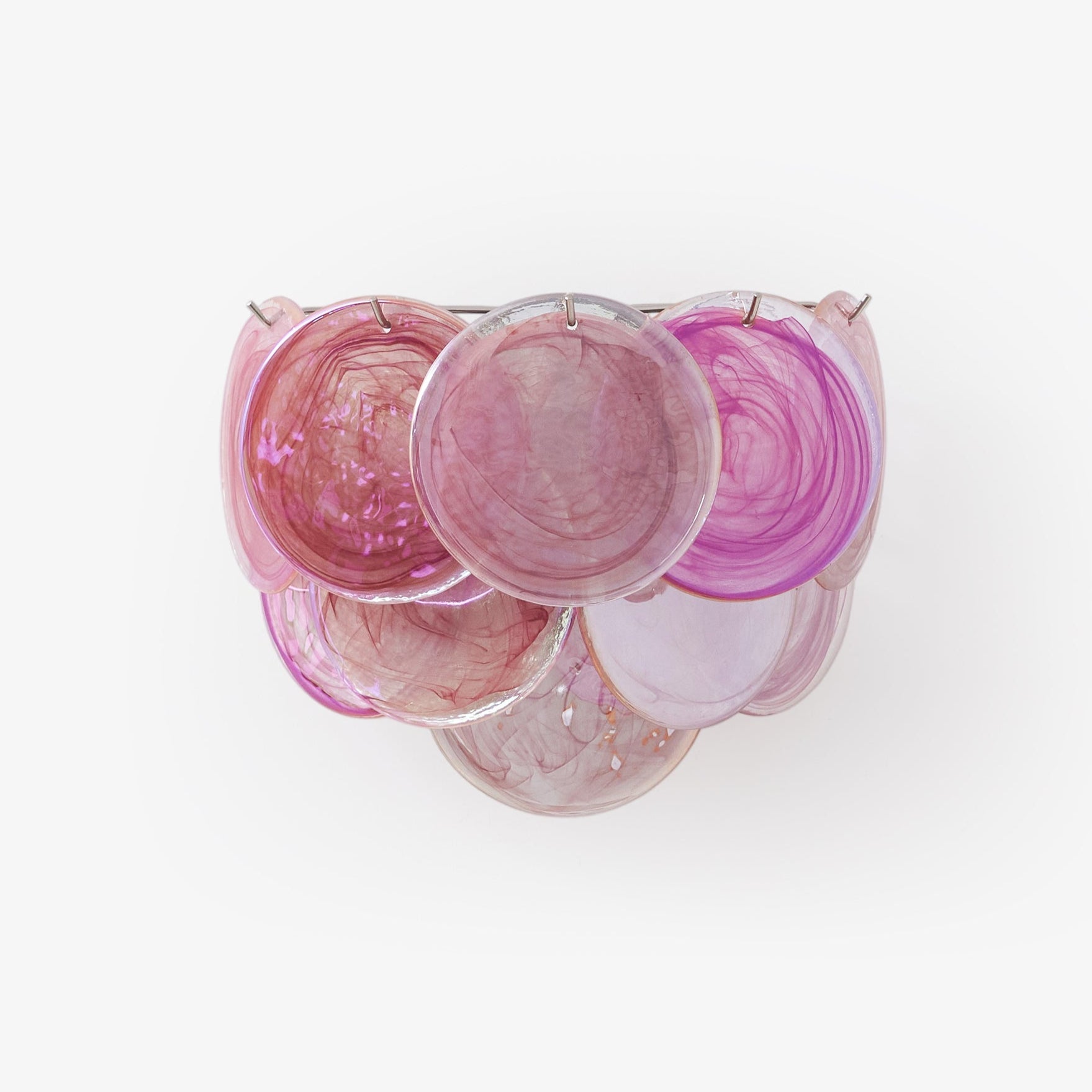 Lunaria Disc Murano Wall Lamp-Homelova