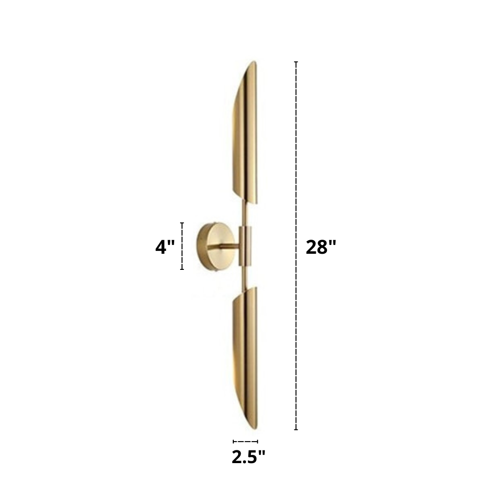 Ion Modern Wall Sconce Dimensions