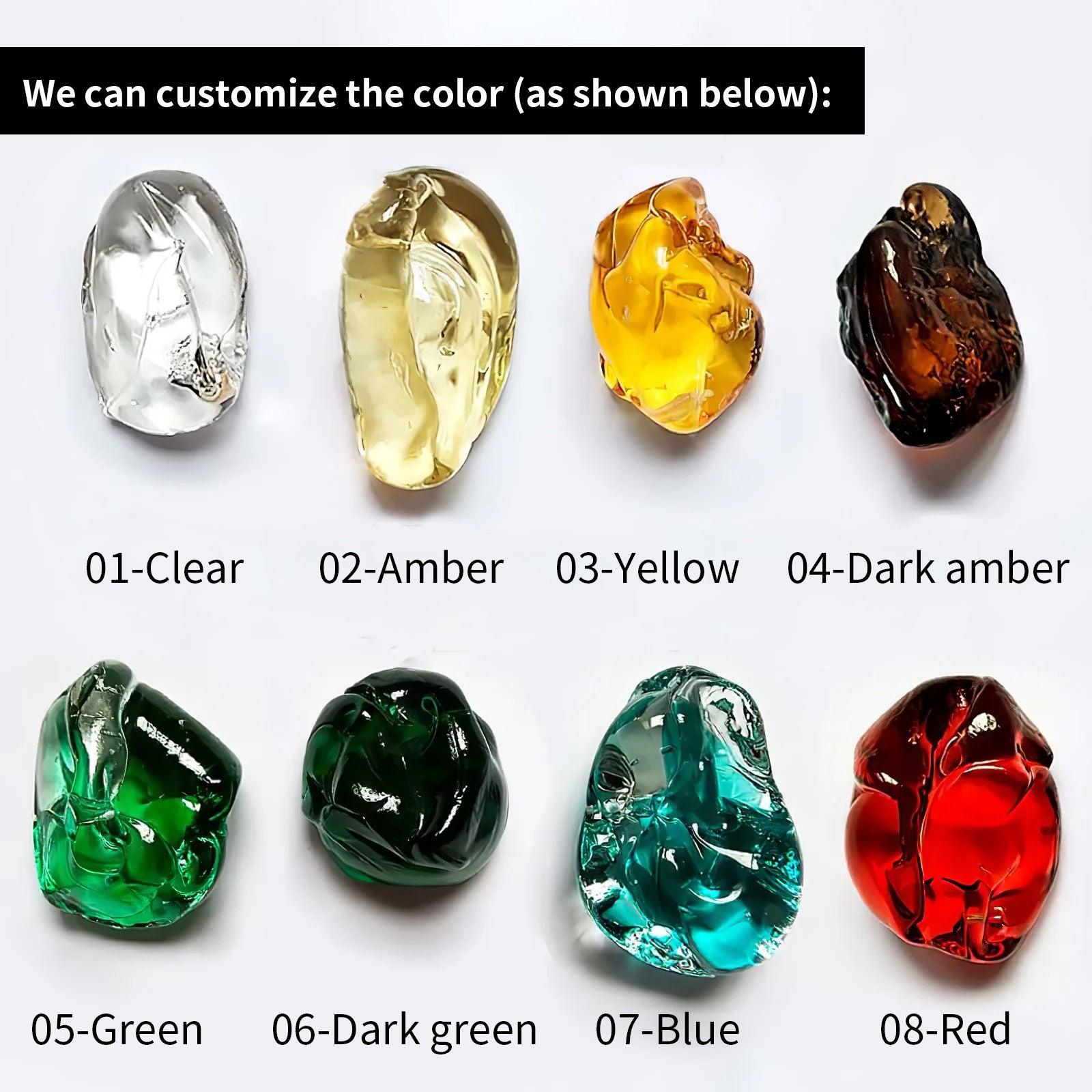 Multicolor Crystal Stone Chandelier-Homelova