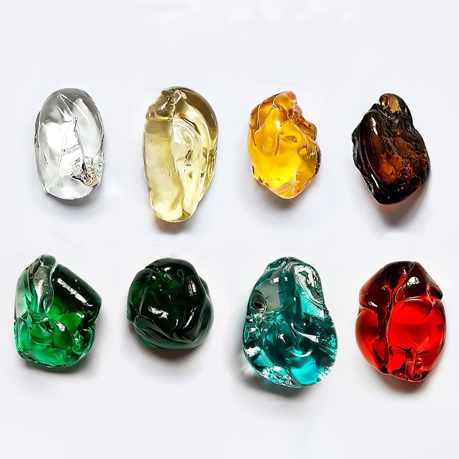 Multicolor Crystal Stone Chandelier-Homelova
