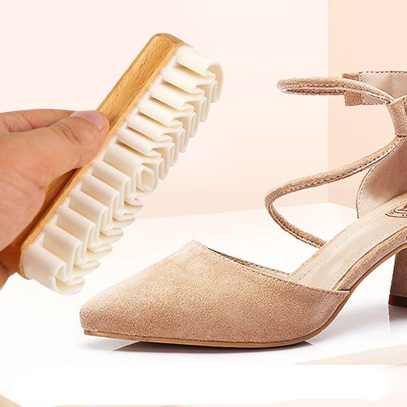 Gentle Rubber Shoe Brush-Homelova
