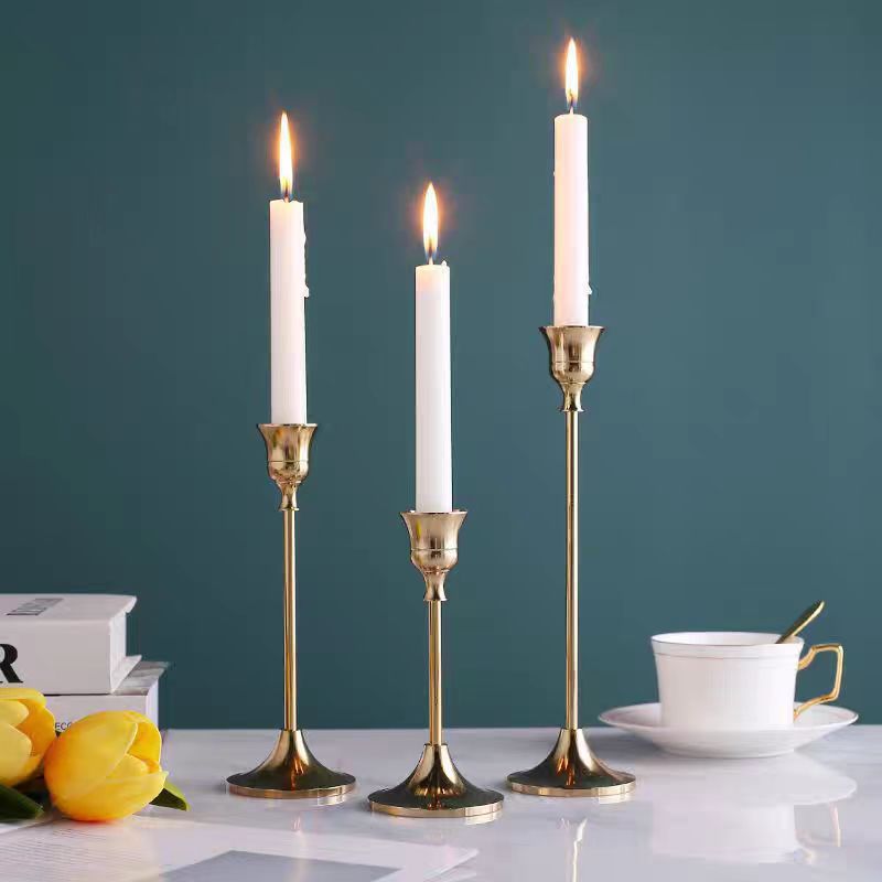 Premium Golden Candlelight Holder-Homelova