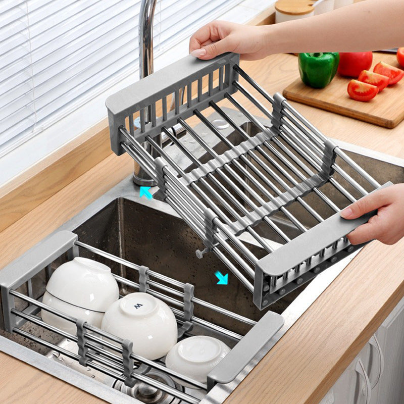 Adjustable Draining Rack For The Sink-Homelova