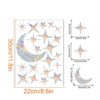Star-shaped moon 21 pieces
