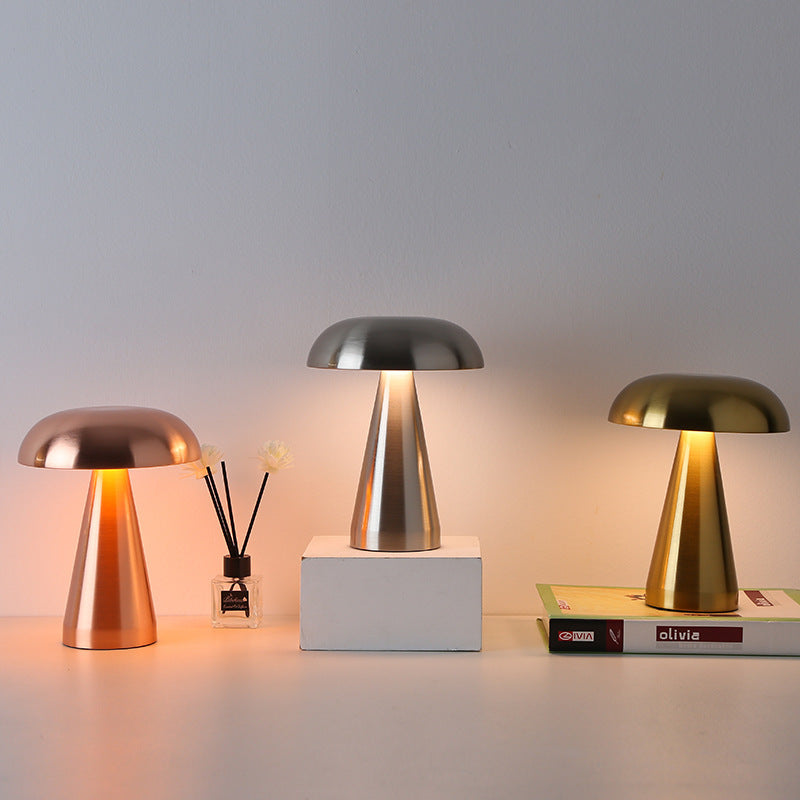 Metal Mushroom Lamp-Homelova