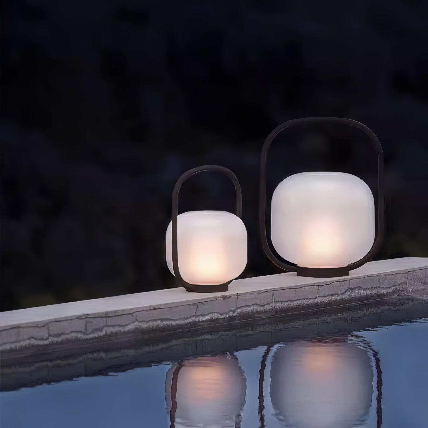 Portable Lantern Outdoor Table Lamp-Homelova