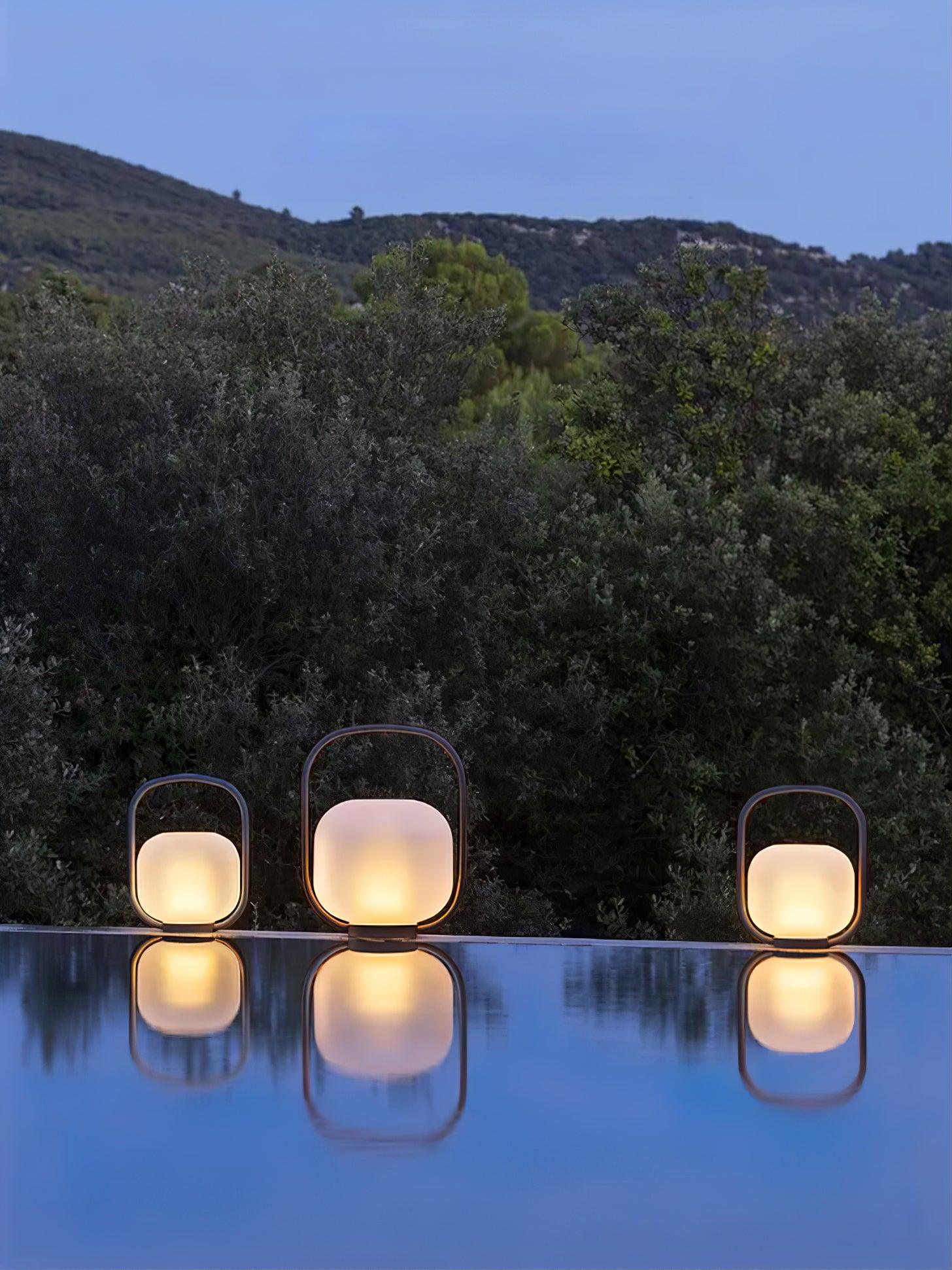 Portable Lantern Outdoor Table Lamp-Homelova