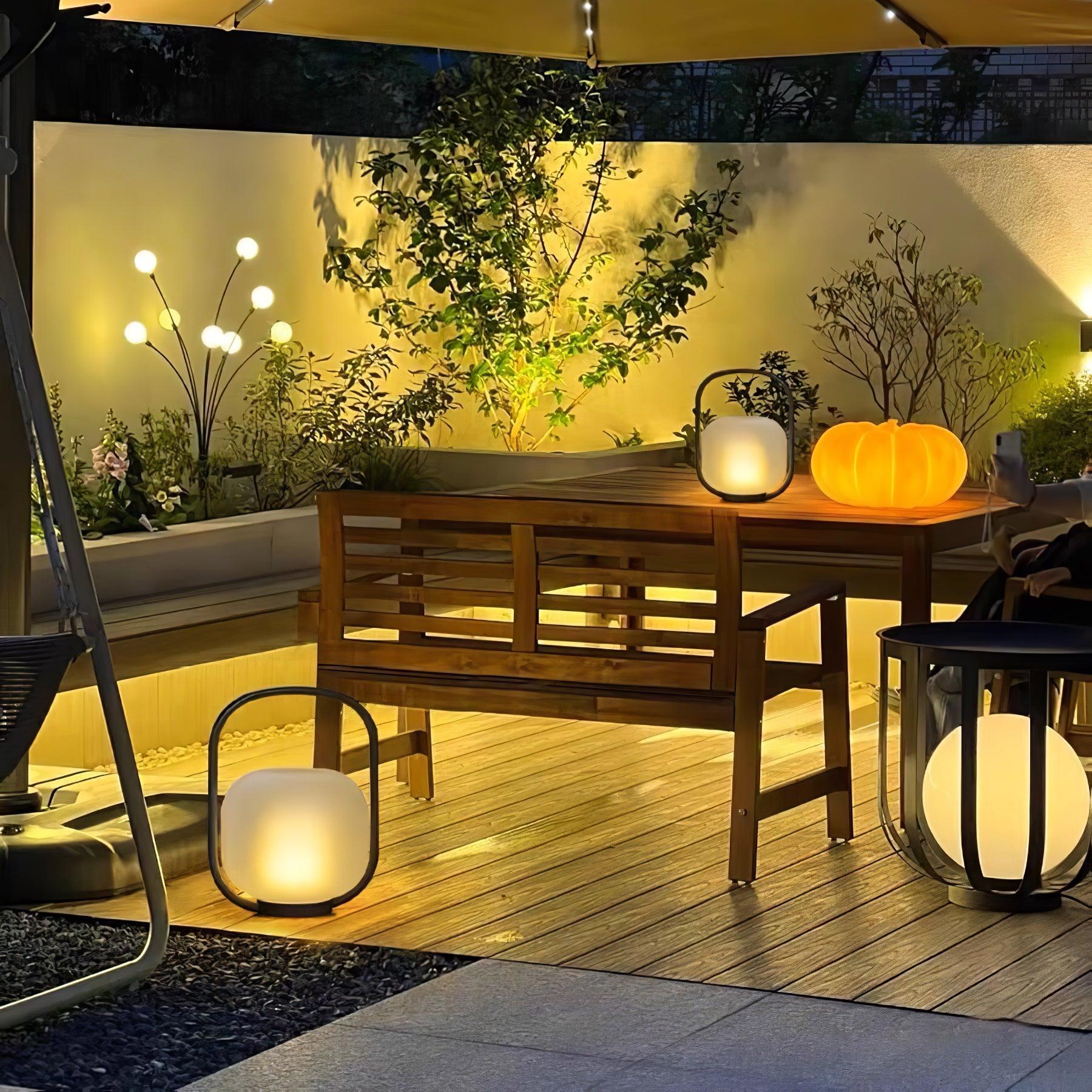 Portable Lantern Outdoor Table Lamp-Homelova