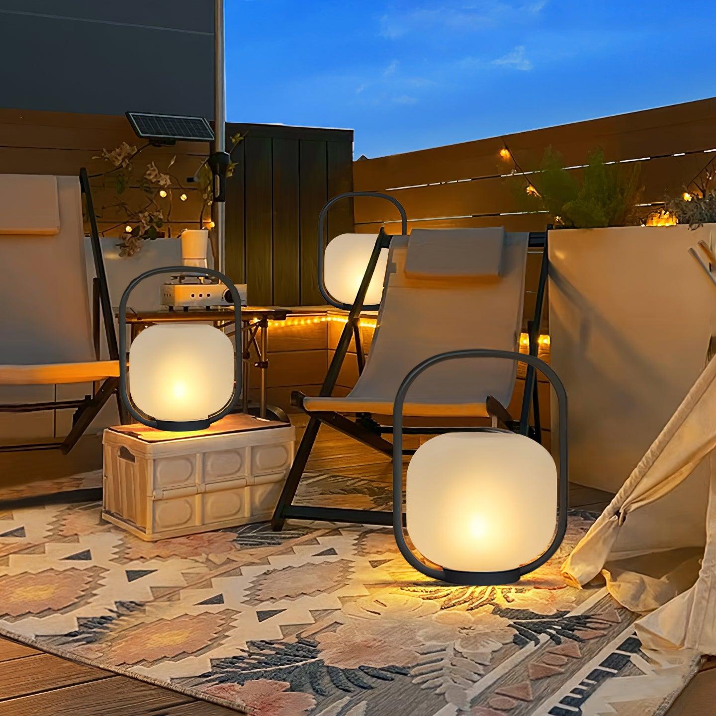 Portable Lantern Outdoor Table Lamp-Homelova
