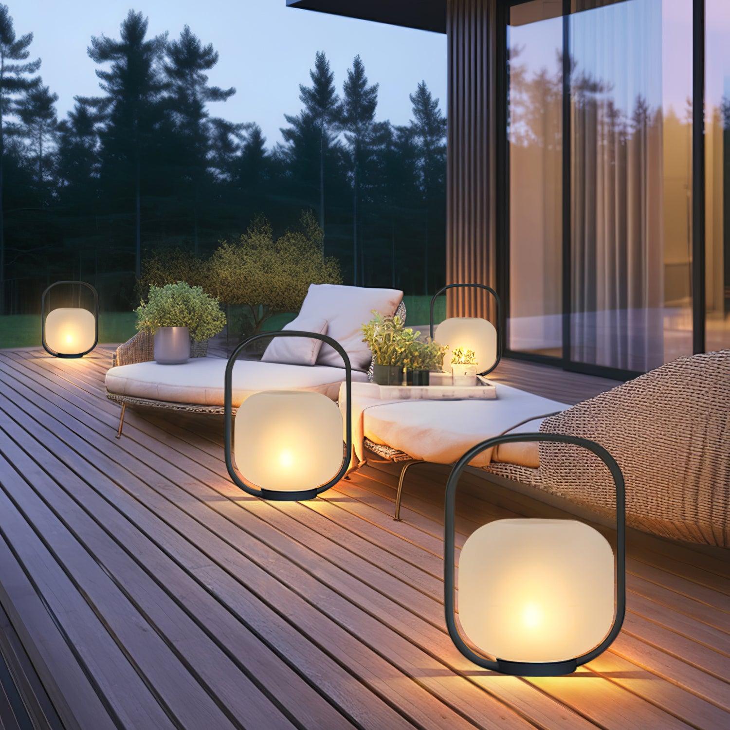 Portable Lantern Outdoor Table Lamp-Homelova