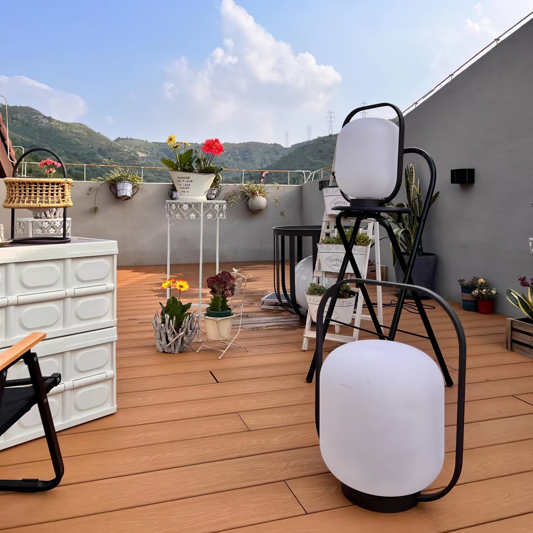 Portable Lantern Outdoor Table Lamp-Homelova
