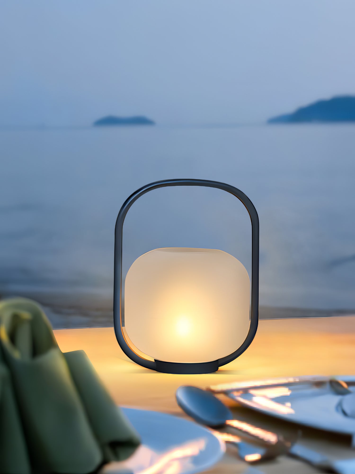 Portable Lantern Outdoor Table Lamp-Homelova