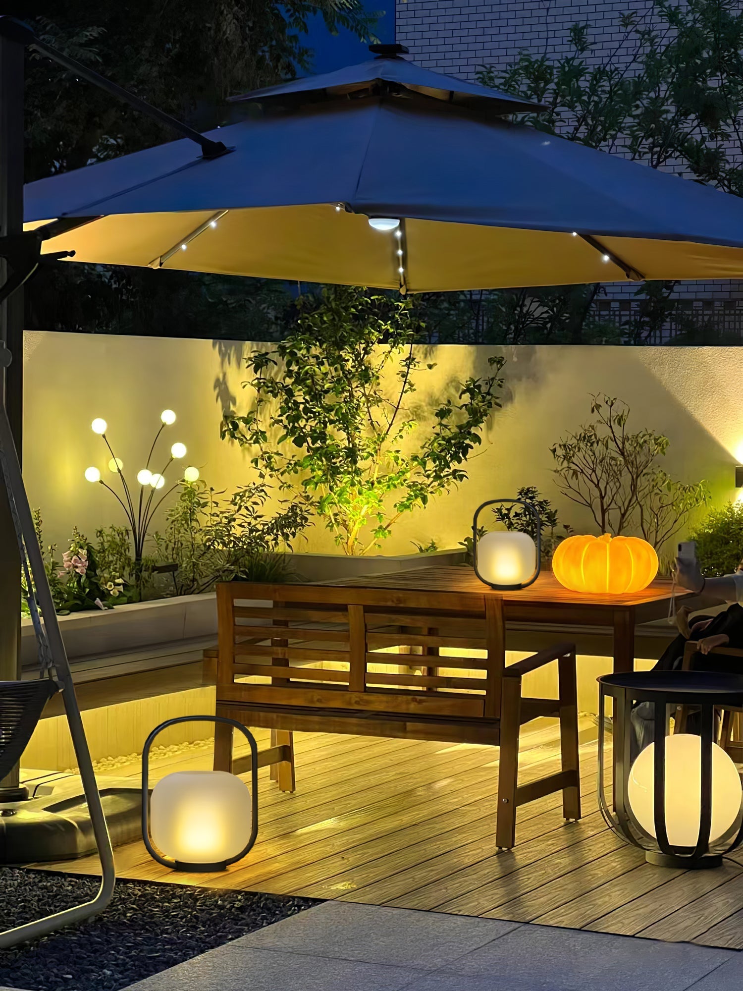 Portable Lantern Outdoor Table Lamp-Homelova