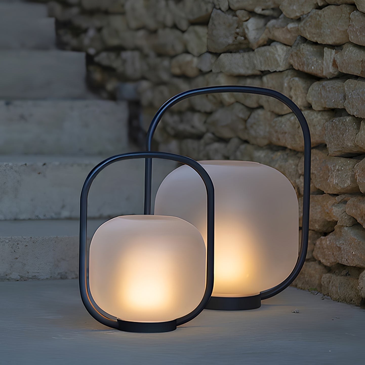 Portable Lantern Outdoor Table Lamp-Homelova