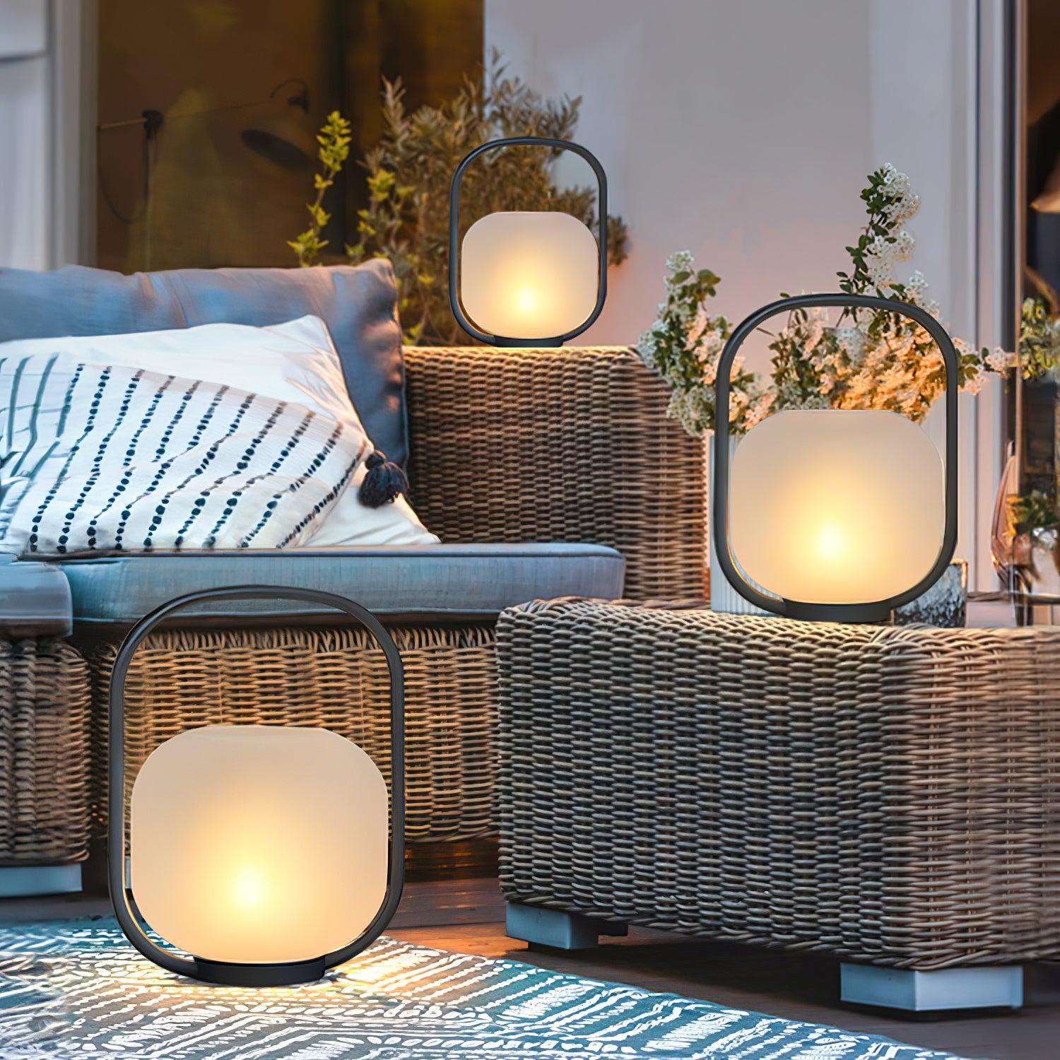 Portable Lantern Outdoor Table Lamp-Homelova