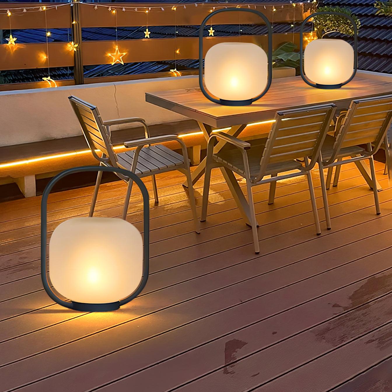Portable Lantern Outdoor Table Lamp-Homelova