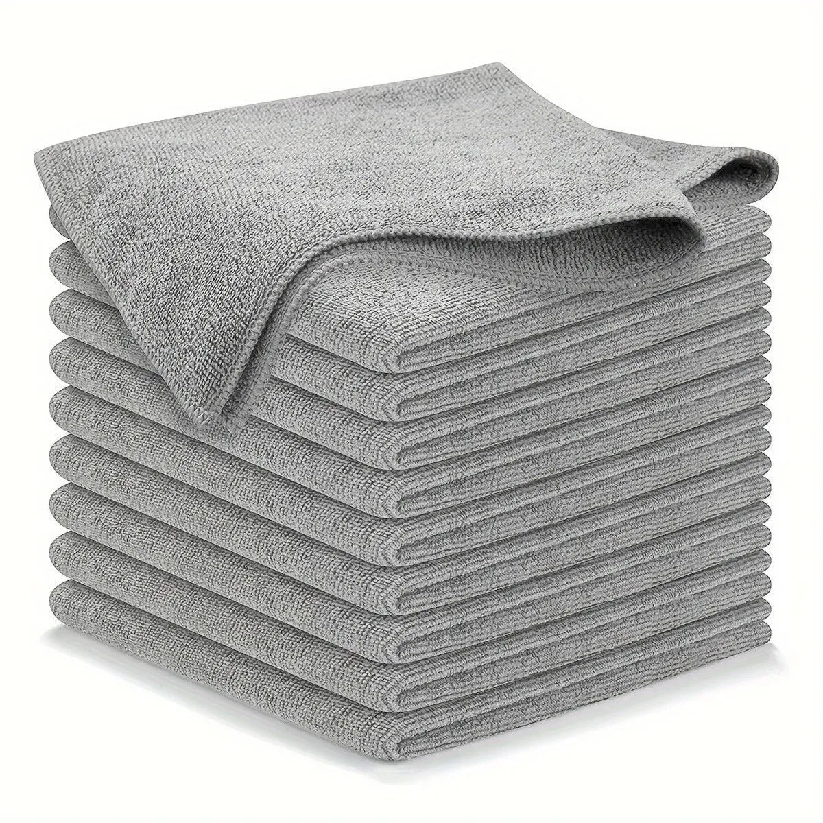 Microfibre Car Cleaning Cloth Set ( 10 Pieces )-Homelova