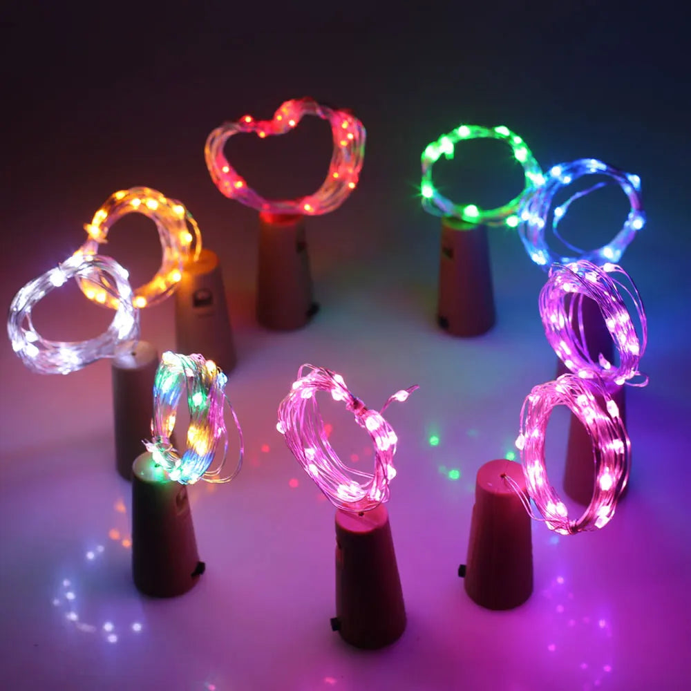 Led Fairy Lights For Bottles - Decorative Lights With Wire For Creative Lighting And Diy Projects-Homelova