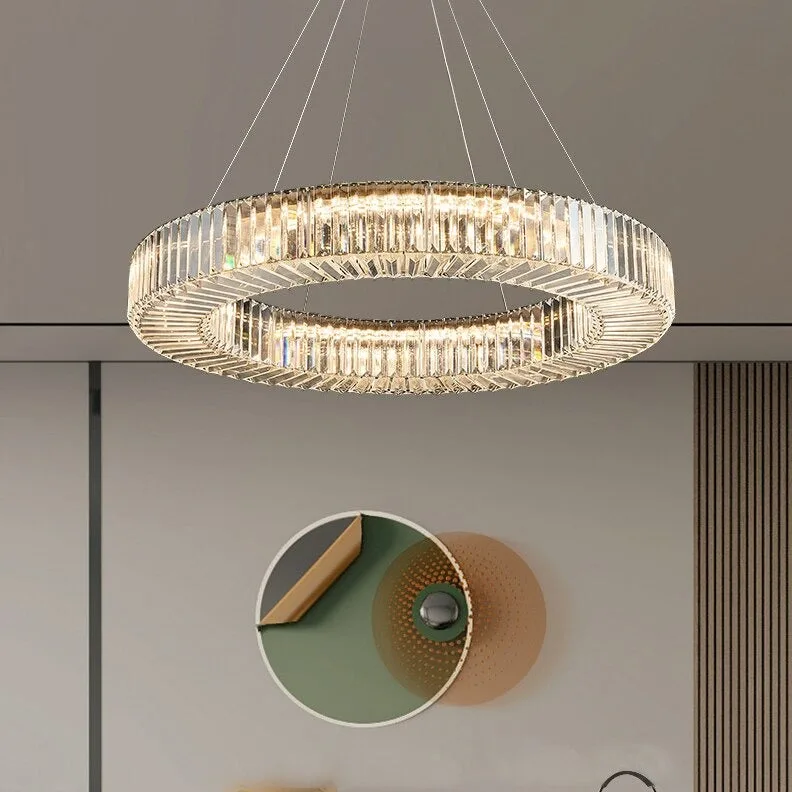 Azali Crystal Ceiling Light-Homelova