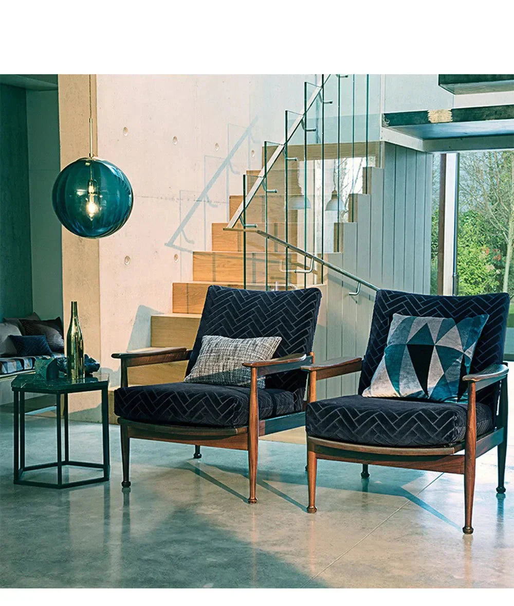 Spherical Glass Pendant Light-Homelova