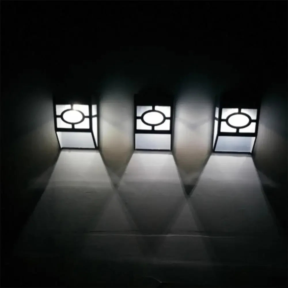 Solar Wall Light with Led - Modern Outdoor Lighting for Garden & Terrace , Wall Lights-Homelova