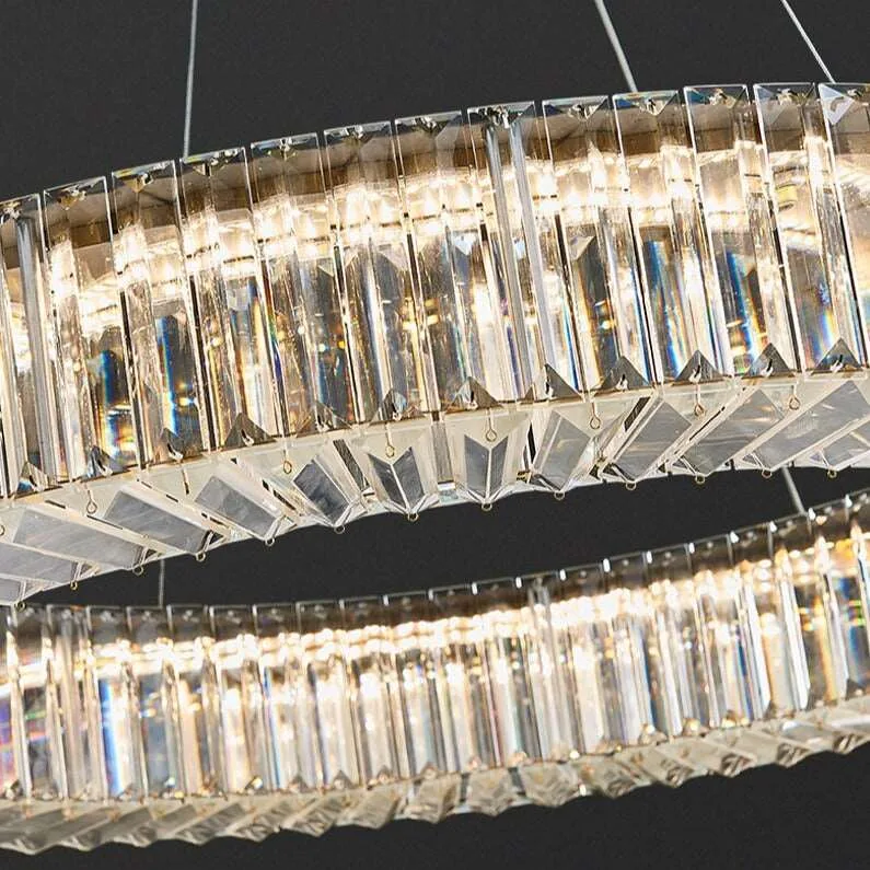 Azali Crystal Ceiling Light-Homelova