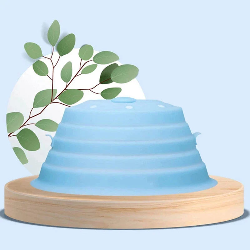 2 in 1 Foldable Microwave Cover and Anti-Heat Handle-Homelova