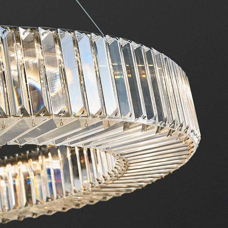 Azali Crystal Ceiling Light-Homelova