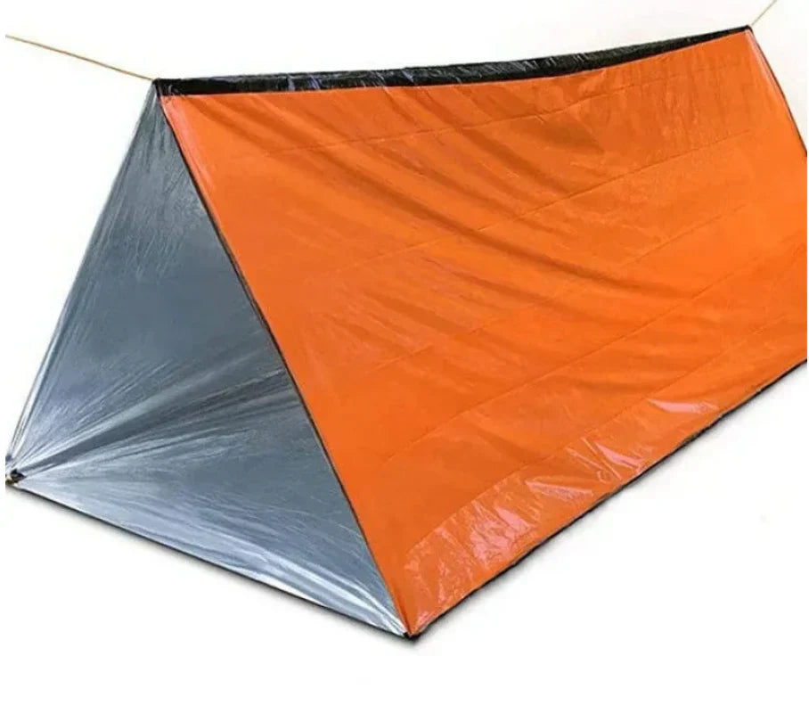 2 - Person Survival Tent with Thermal Insulation for Outdoor Adventures-Homelova