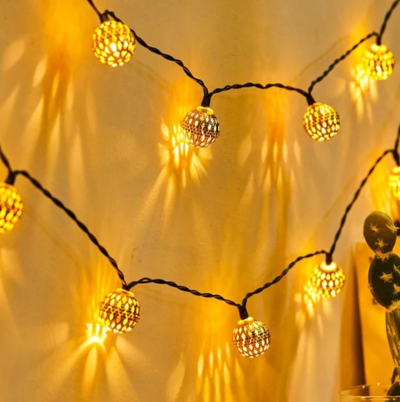 Oriental Waterproof Solar Fairy Lights-Homelova