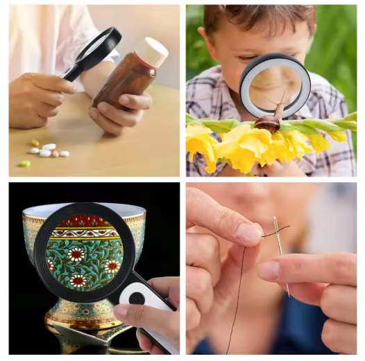 30x Magnifying Glass for Seniors-Homelova