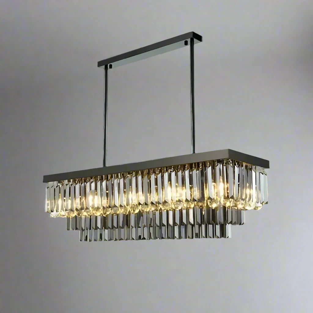 Meridien Crystal Dining Room Chandelier-Homelova