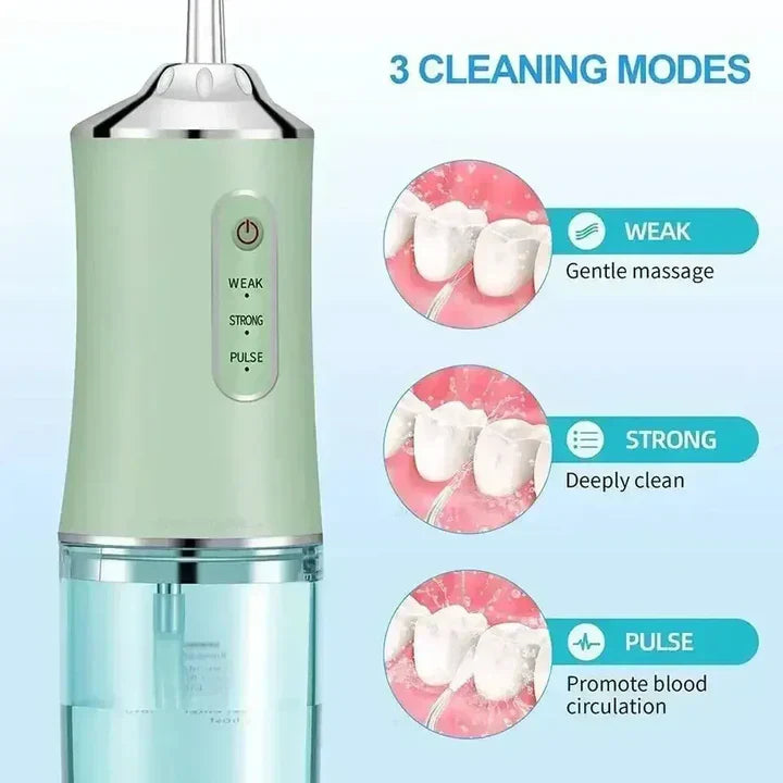 Cordless Water Tooth Cleaner | For Thorough Tooth Cleaning-Homelova