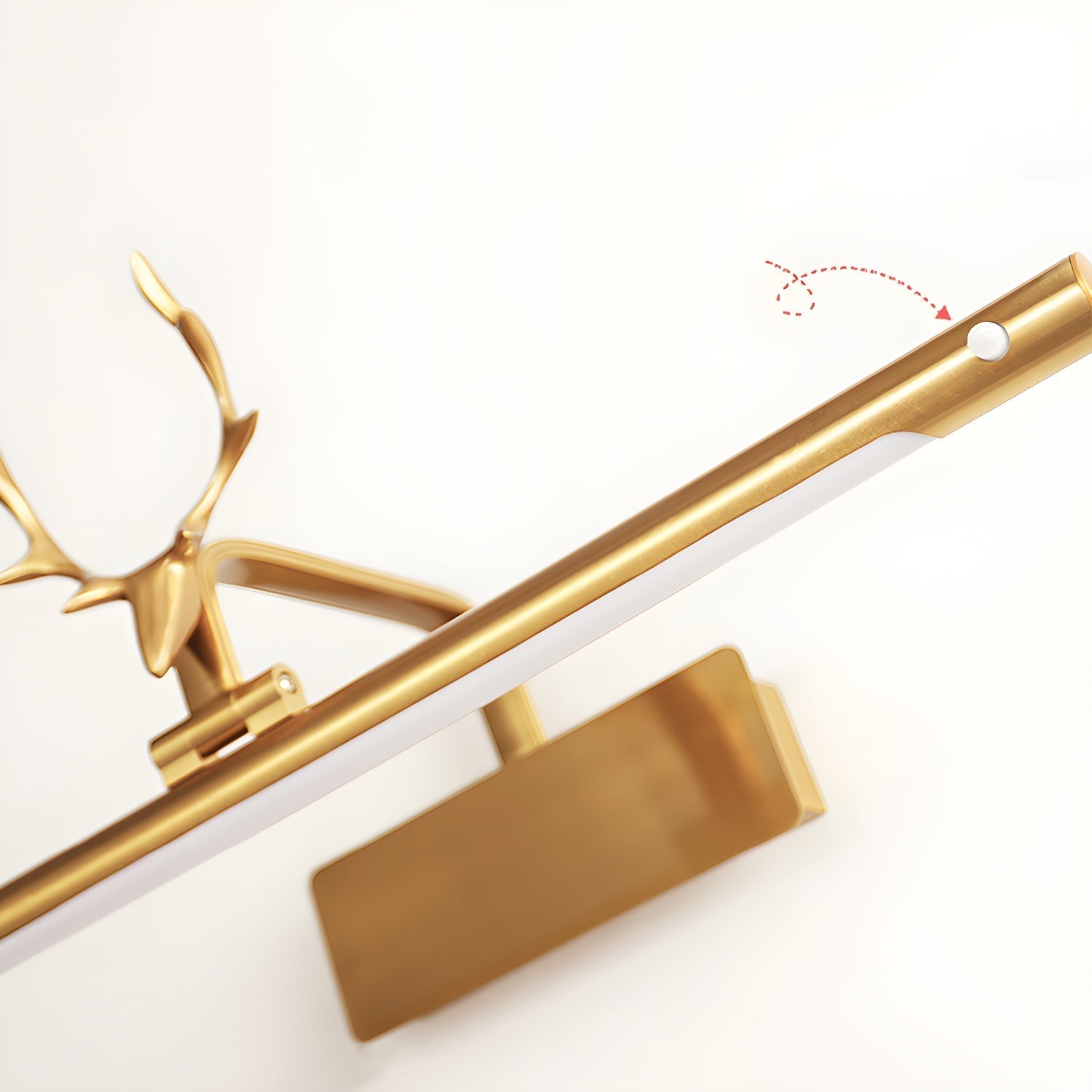 Stag Horn Wall Light-Homelova
