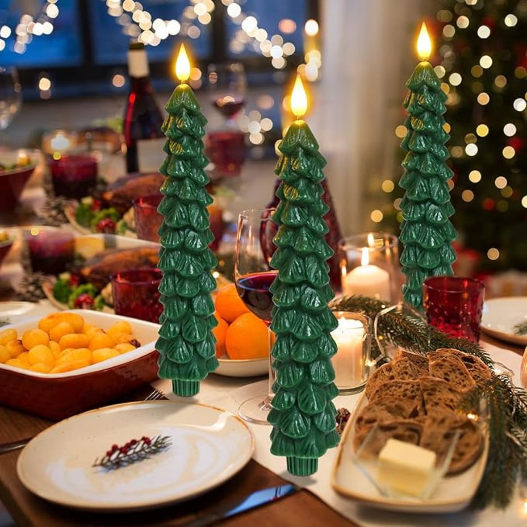 Christmas Led Candle Lights-Homelova