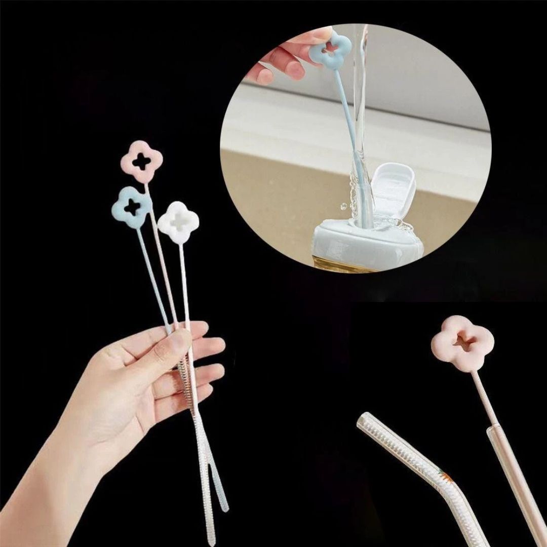 Straw Cleaning Brush Set Of 3-Homelova