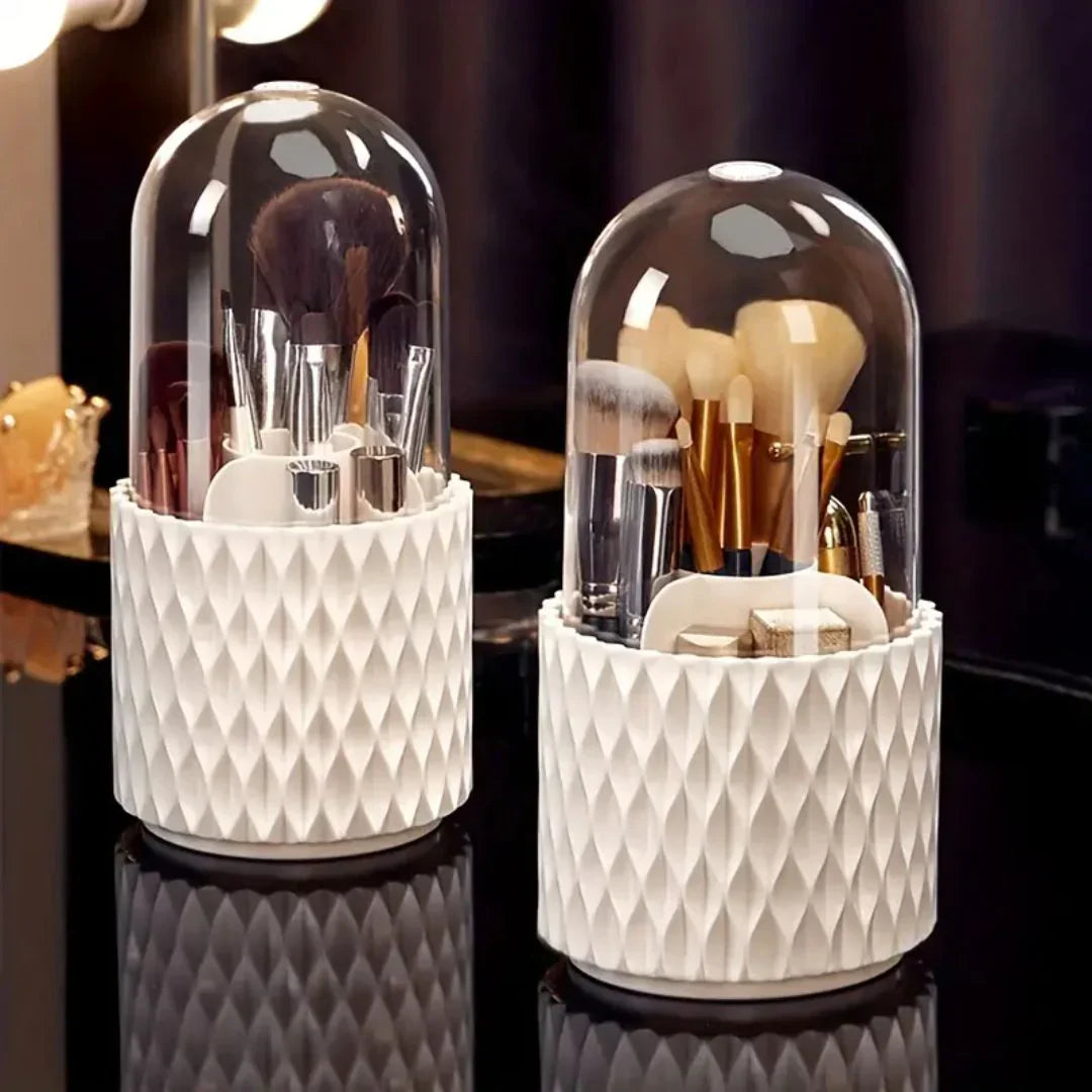 Luxury Make - Up Brush Holder With Protective Cover-Homelova