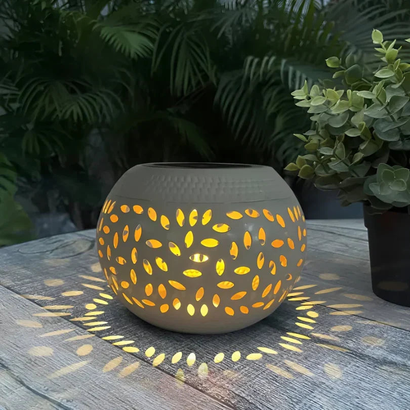 Dotted Solar Garden Lighting - Decorative Lamp for Outdoor Areas and Patios-Homelova