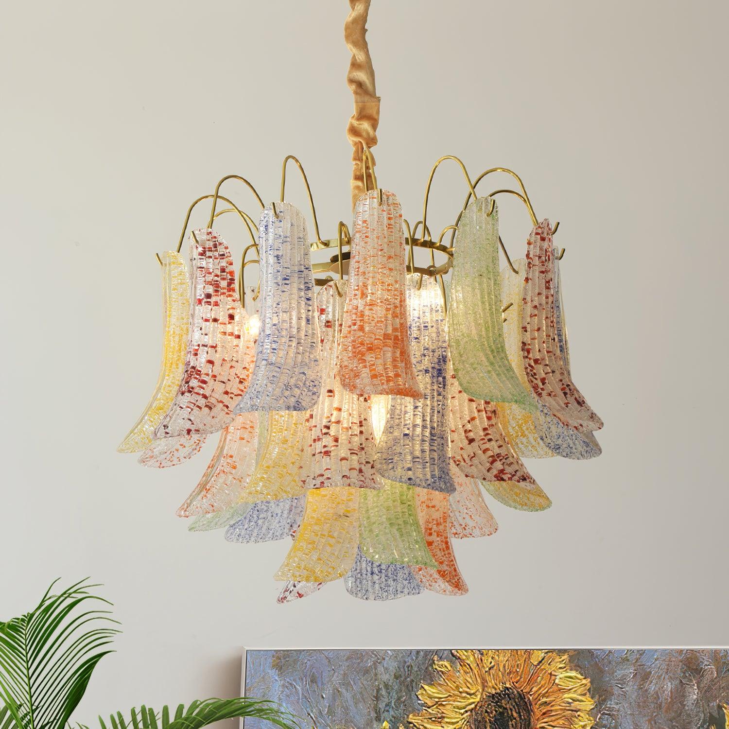 Venini Murano Glass Chandelier-Homelova