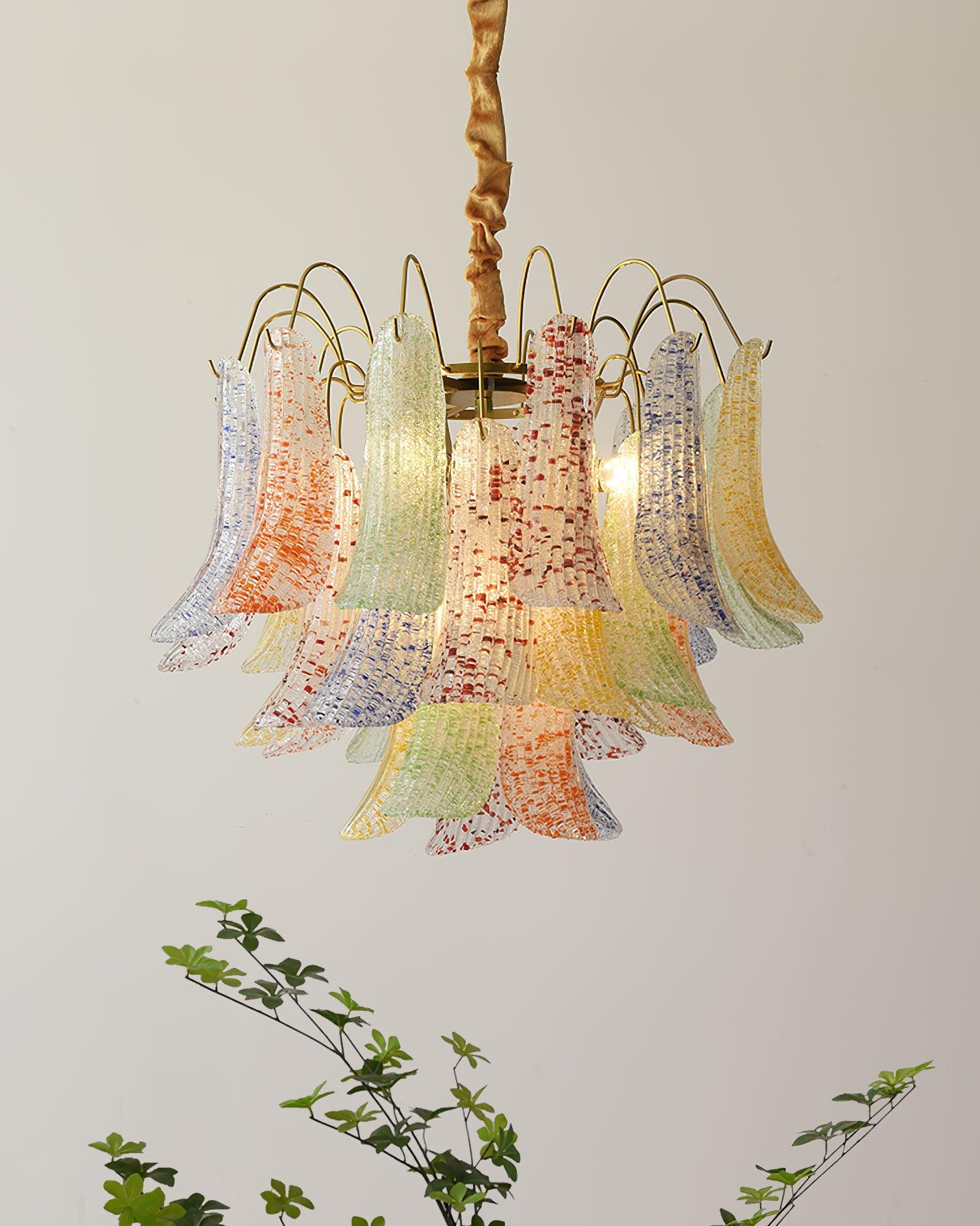 Venini Murano Glass Chandelier-Homelova