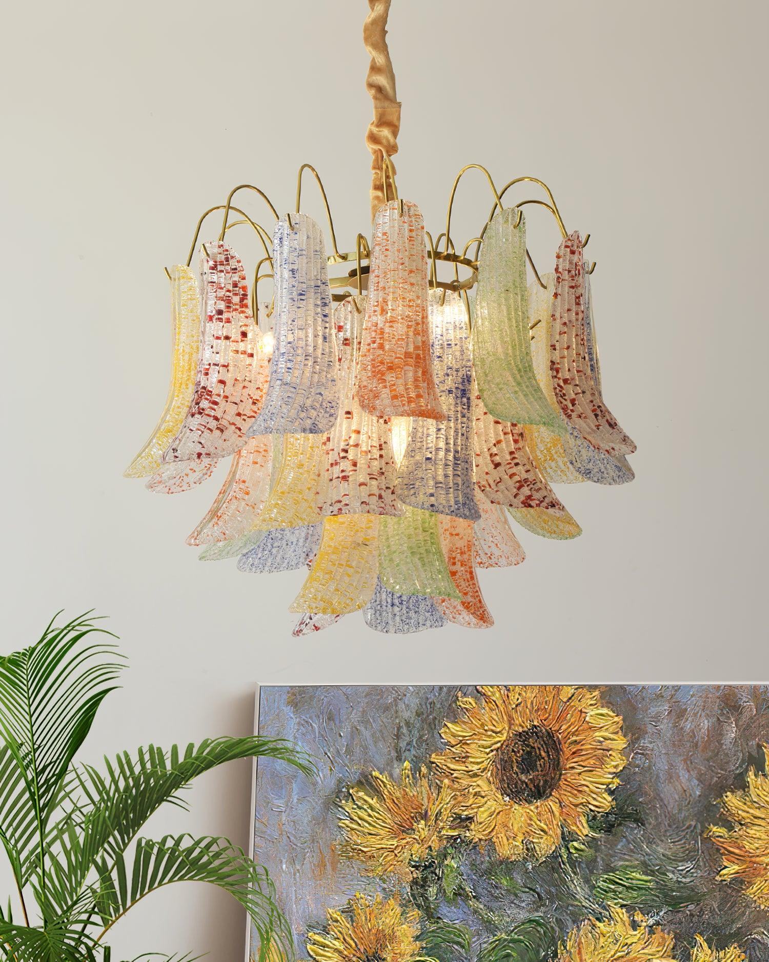Venini Murano Glass Chandelier-Homelova