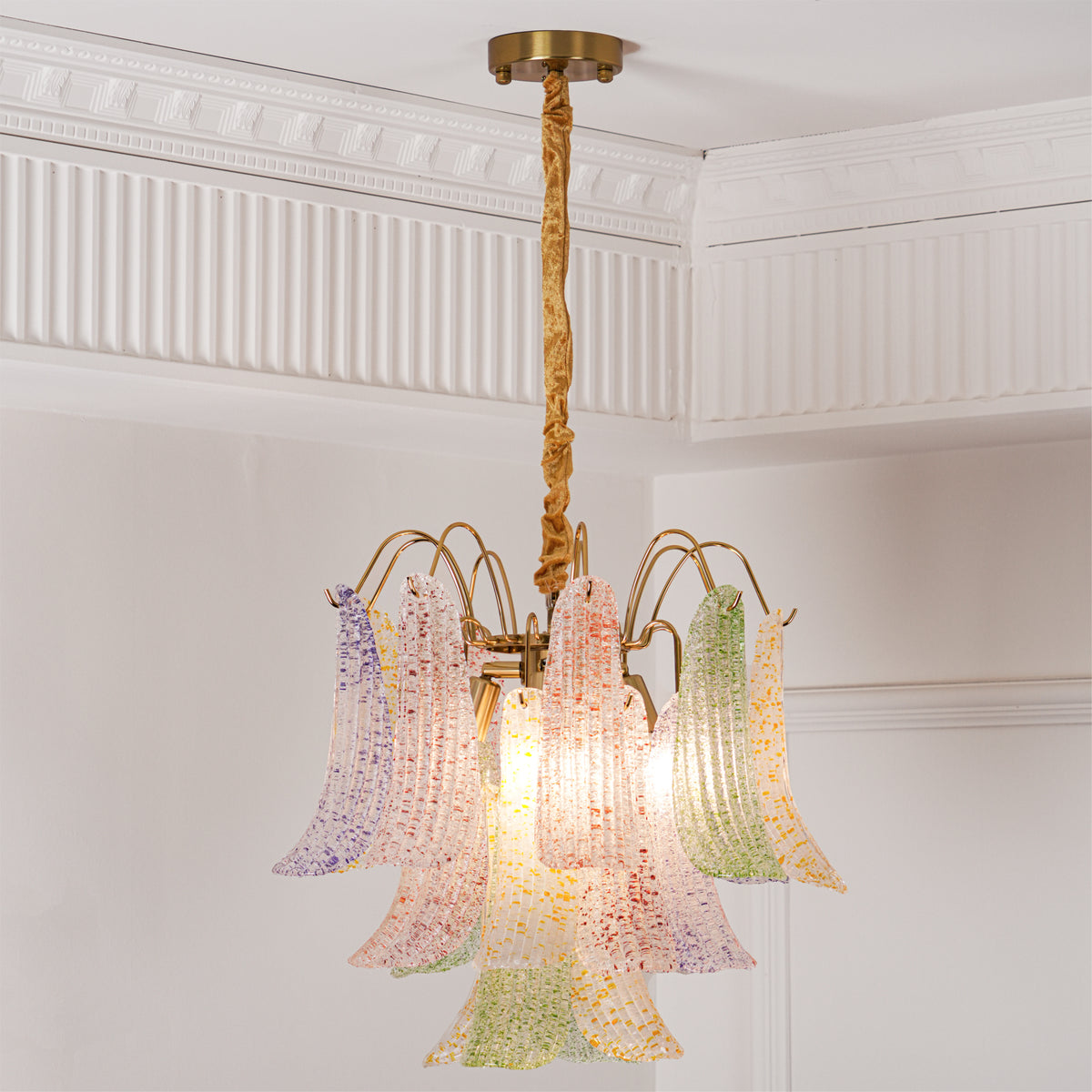 Venini Murano Glass Chandelier-Homelova