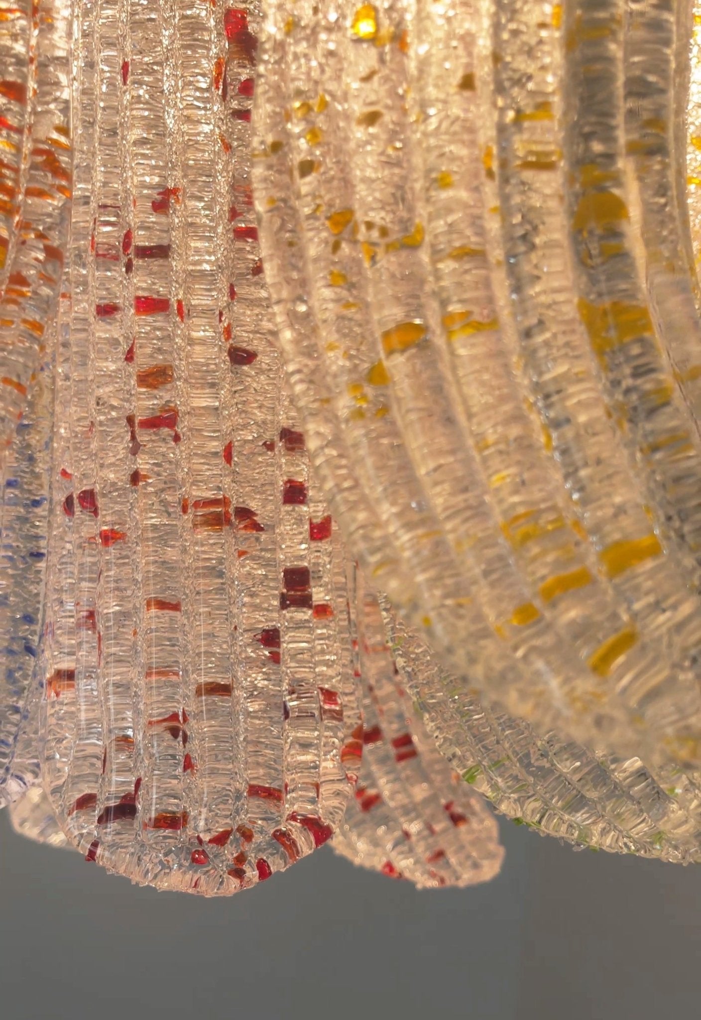 Venini Murano Glass Chandelier-Homelova
